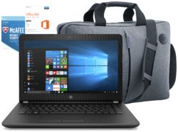 HP 14 Inch Intel Pentium 4GB 128GB SSD Laptop Bundle - Grey.